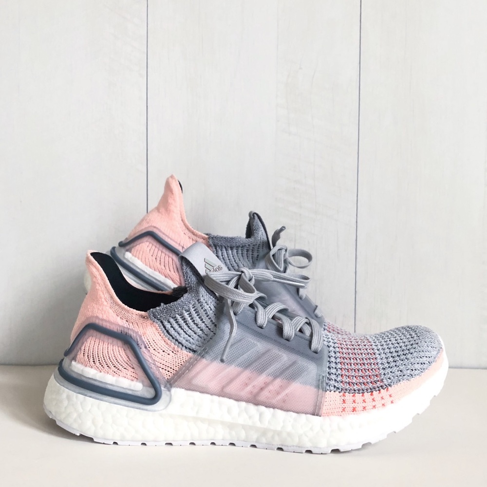 Wmns adidas Ultraboost 19-Grey Two/Clear Orange